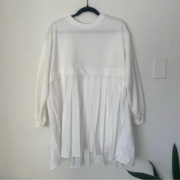 NWT Oversized Sweatshirt Dress - Picture 5 of 5